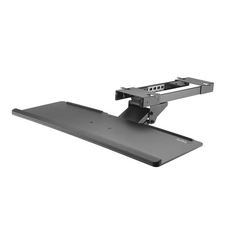Estaciones de trabajo StarTech.com Bandeja del teclado Si, Soportadas 0 Pantallas, Color Negro
