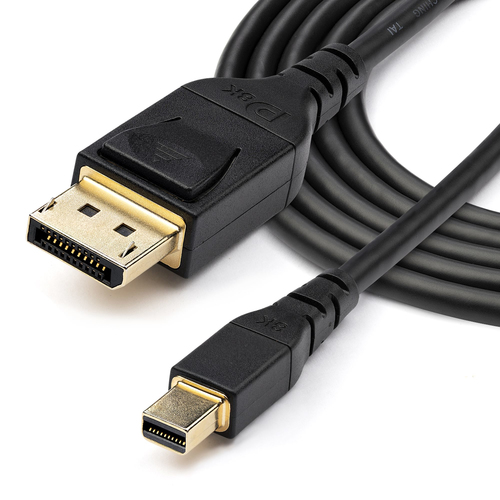 Miniatura 3 de Cable displayPort StarTech.com DisplayPort 1.4, 1 m, Negro