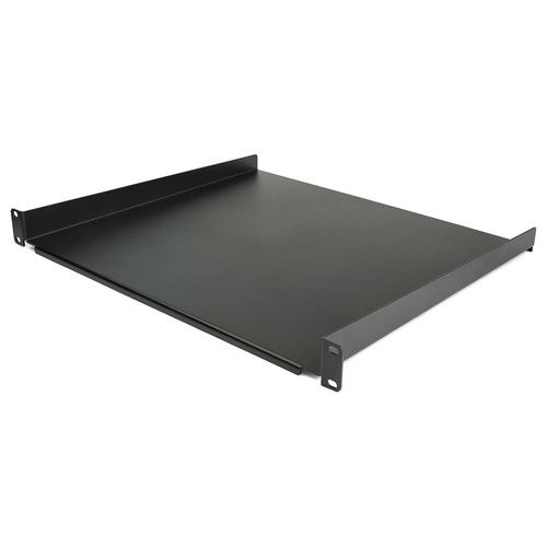 Charola StarTech.com Tipo Repisa de estante, Color Negro, Material Acero, Peso Max. 20 kg, Tornillos incluidos Si, Capacidad del rack 1U