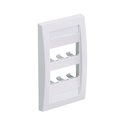 Placa de pared Panduit CFPE6WHY 6 Color Blanco