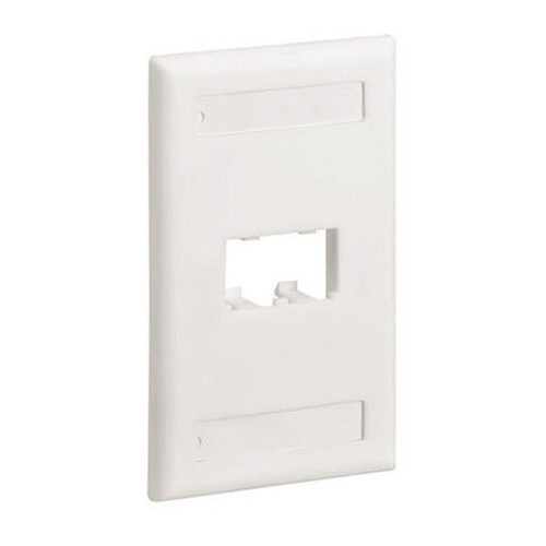 Placa de pared Panduit CFPL2IWY 2 Diseño Convencional, Color Blanco