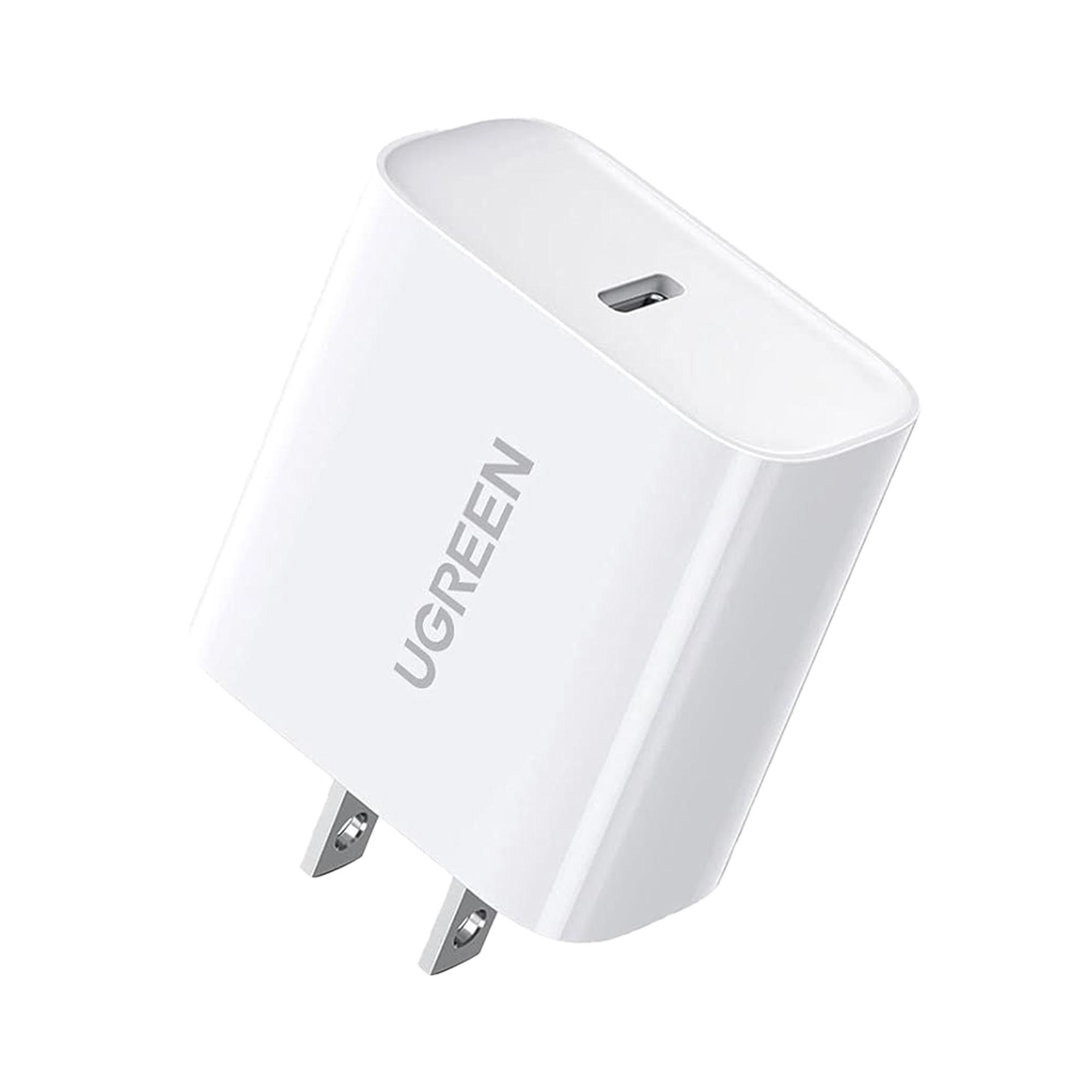 Cargador USB-C de 20W | 1 USB-C de Carga Ra?pida | QC4.0+ | PD3.0 | PPS | BC1.2| Carga Inteligente | Chip PWM | Ma?ltiple Proteccia?n | Mayor Eficiencia Energa?tica | Tamaa?o Compacto | Carcasa Ignifuga | Color Blanco.