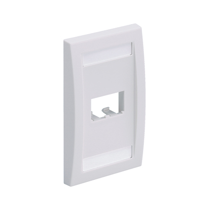 Placa de pared Panduit CFPE2BLY 2 Color Blanco