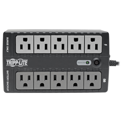Miniatura 5 de No Break Tripp Lite 0.6 kVA / 300 W, 316 J, 10 salidas AC, Negro
