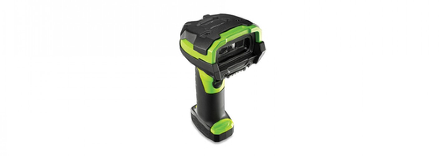 Lector de codigo de barras Zebra LI3678-SR Tipo de escaneo 1D, Inalámbrico y alámbrico, Interfaz RS-232, USB, Interfaz de teclado, Color Negro, Verde