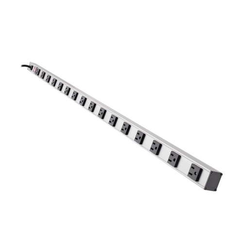 Barra de contactos Tripp Lite 120 V, 1800 W, 4.572 m, 16 salidas AC, NEMA 5–15R, Aluminio