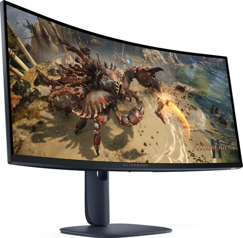 Miniatura 2 de Monitor Alienware AW3425DWM LCD, 34", Wide Quad HD, VA, 180 Hz, 4 ms, FreeSync, Negro, Azul