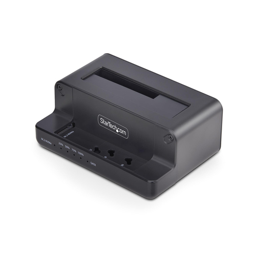 Docking Station StarTech.com N2-M2-SSD-DUPLICATOR, Duplicador de HDD/SSD, 1 copias, USB 3.2 Gen 2 (3.1 Gen 2), Negro, Copiar, 27 GB / min