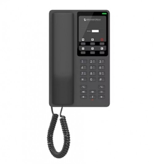 Teléfono Ip Grandstream Networks GHP621W Terminal con conexión por cable, PoE, 2 líneas, Negro
