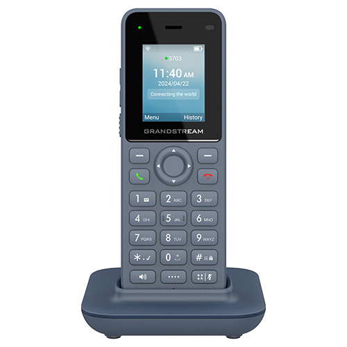 Teléfono Ip Grandstream Networks WP826 Terminal inalámbrico, 2 líneas, Azul