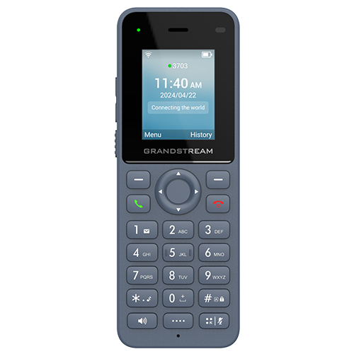 Miniatura 4 de Teléfono Ip Grandstream Networks WP826 Terminal inalámbrico, 2 líneas, Azul