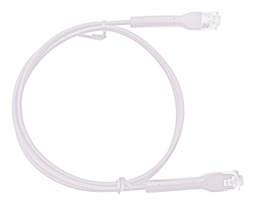 Patchcord LinkedPRO LP-PSLIM-3WH Cat6, 3 m, U/UTP (UTP), Blanco