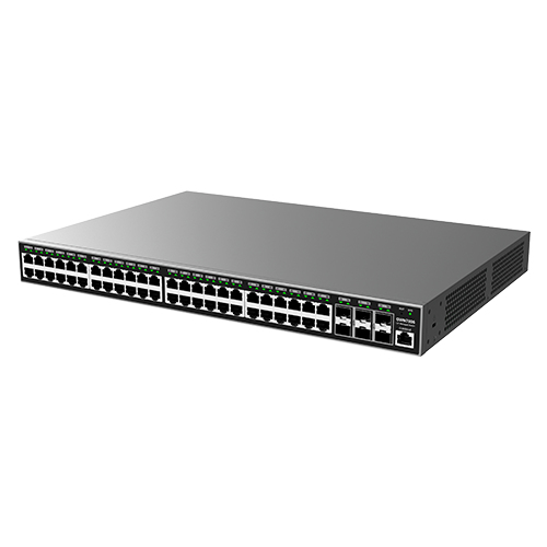 Miniatura 3 de Switch Grandstream Networks GWN7806P Gestionado, L2+, RJ-45 48, Gigabit Ethernet (10/100/1000), 48 POE, Gris