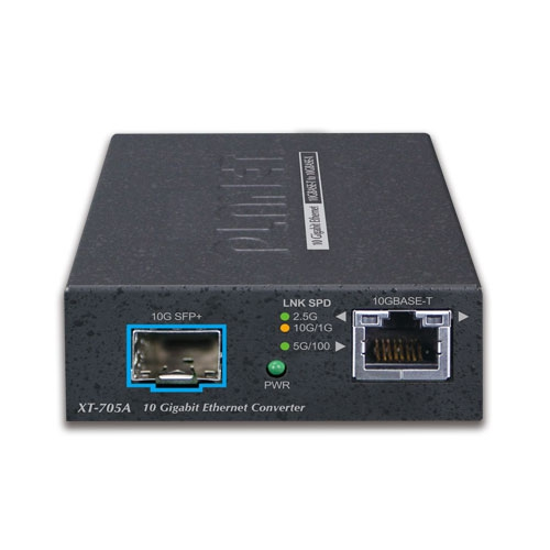 Miniatura 2 de Conversor de medios PLANET XT-705A 2.5 Gigabit Ethernet, 5 Gigabit Ethernet, 10 Gigabit Ethernet, Ethernet rápido, Gigabit Ethernet, 10000 Mbit/s, SFP+, 60000 m