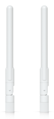 Miniatura 2 de Par de Antenas Omnidireccionales / Doble Banda / 2.4 GHz 3 dBi / 5 GHz 4 dBi / IPX6 / 6.1 x 0.6 x 0.6 pulgadas