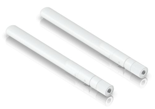 Miniatura 5 de Par de Antenas Omnidireccionales / Doble Banda / 2.4 GHz 3 dBi / 5 GHz 4 dBi / IPX6 / 6.1 x 0.6 x 0.6 pulgadas
