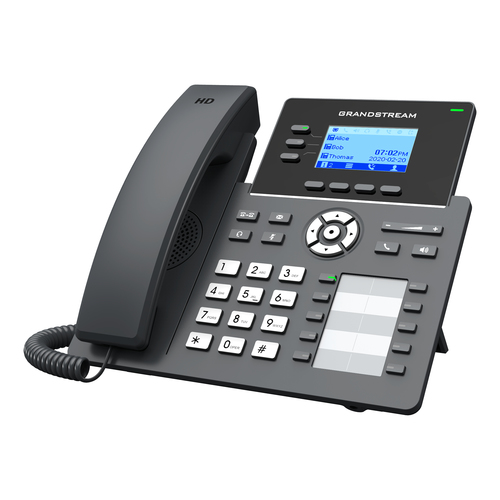 Miniatura 2 de Teléfono Ip Grandstream Networks GRP2604 Terminal con conexión por cable, 3 líneas, Negro