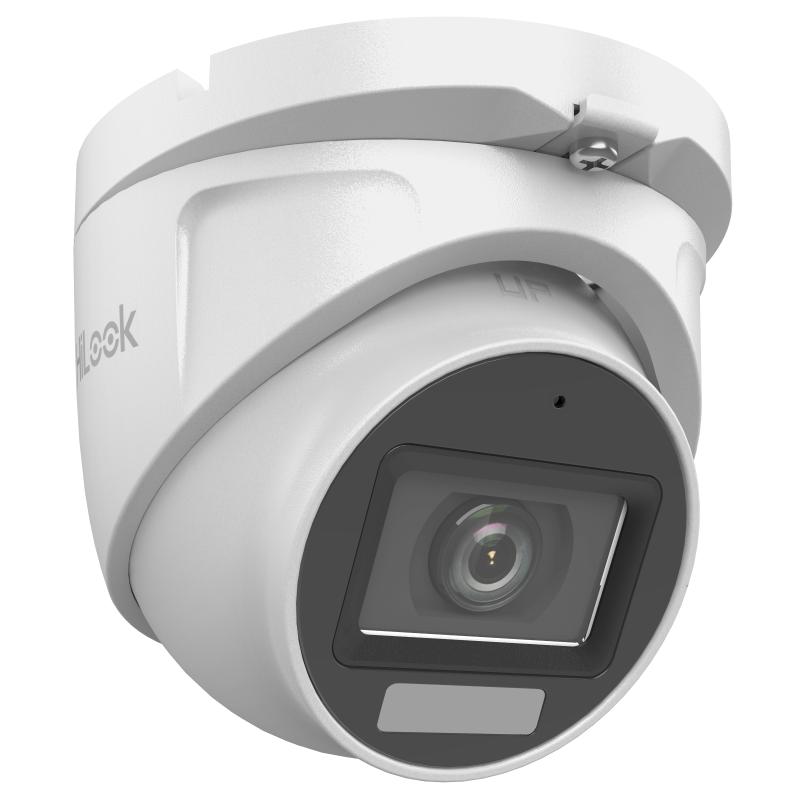 Camara Hilook CCTV, Domo, 5MP, IR 30m, Exterior, IP66, Vision nocturna