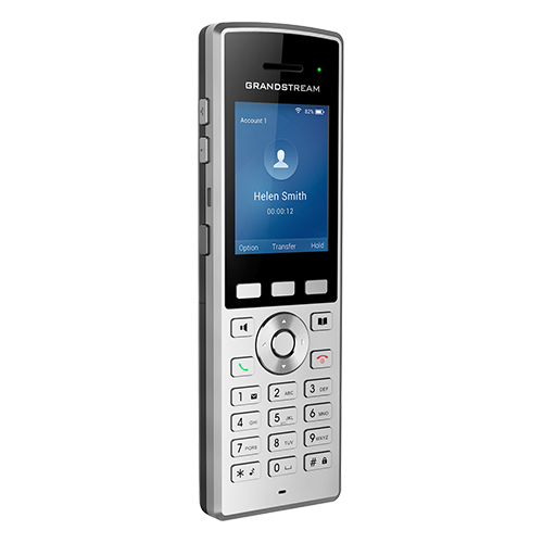 Miniatura 2 de Teléfono Ip Grandstream Networks WP822 Terminal inalámbrico, 2 líneas, Negro, Plata
