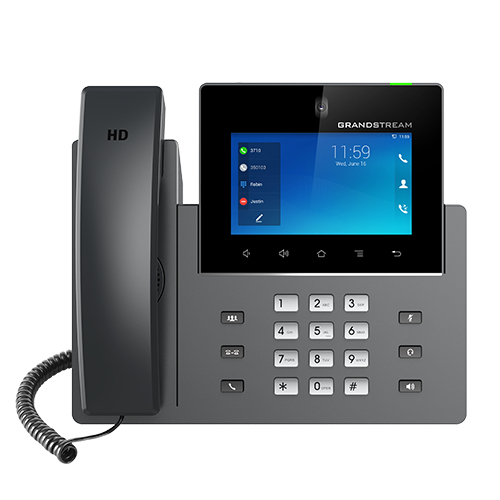 Teléfono Ip Grandstream Networks GXV3450, Gris