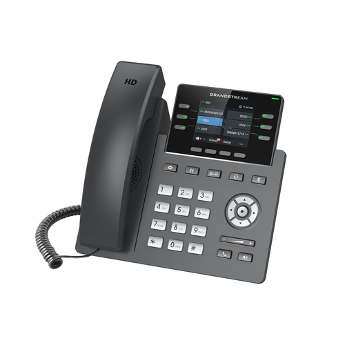 Miniatura 2 de Teléfono Ip Grandstream Networks GRP2613 Terminal con conexión por cable, PoE, 4 líneas, Negro