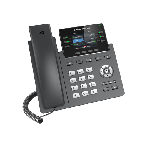 Miniatura 3 de Teléfono Ip Grandstream Networks GRP2613 Terminal con conexión por cable, PoE, 4 líneas, Negro