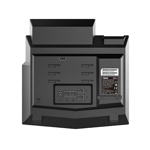 Miniatura 4 de Teléfono Ip Fanvil X6U Terminal con conexión por cable, PoE, 20 líneas, Negro