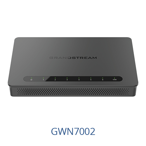 Ruteador Alambrico Grandstream Networks GWN7002 2.5 Gigabit Ethernet, Gigabit Ethernet, 4 RJ-45