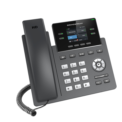 Miniatura 3 de Teléfono Ip Grandstream Networks GRP2612G Terminal con conexión por cable, PoE, 4 líneas, Negro