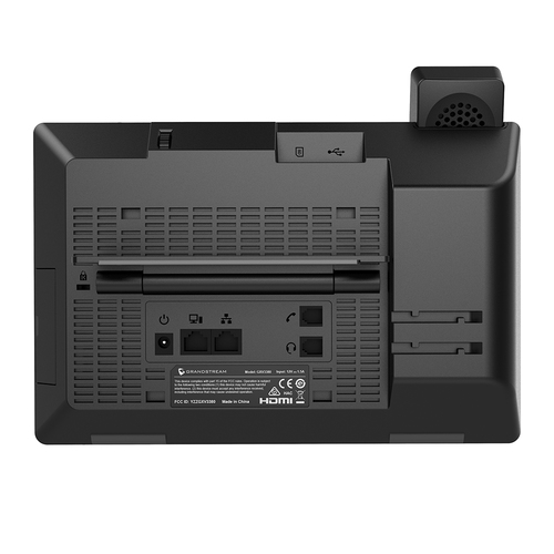 Miniatura 3 de Tela?fono IP Android 11, 16 la?neas SIP con 16 cuentas, pantalla ta?ctil  8", puertos Gigabit, Wi-Fi, Bluetooth, PoE, codec Opus, IPV4/IPV6 con gestia?n en la nube GDMS