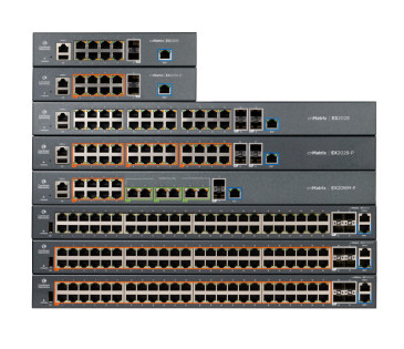 Switch Cambium Networks EX2052-P Gestionado, RJ-45 48, Gigabit Ethernet (10/100/1000), 1U, Negro