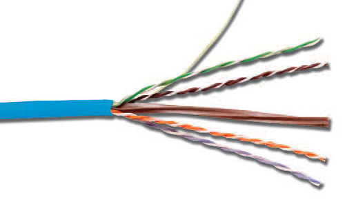 Bobina Siemon 9C6M4-E3-06-RXA Cat6, 305 m, U/UTP (UTP), Azul
