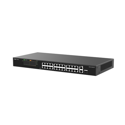 Miniatura 2 de Switch Ruijie Networks RG-ES126FGS-P No administrado, L2, RJ-45 24, Gigabit Ethernet (10/100/1000), Negro