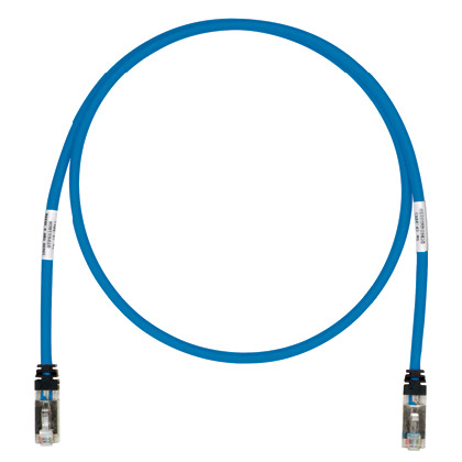 Patchcord Panduit Cat6A S/FTP RJ-45 Cat6a, 0.5 m, S/FTP (S-STP), Azul