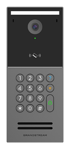 Videoportero Grandstream Networks GDS3725 Inalámbrico y alámbrico, 4 MP, Gris