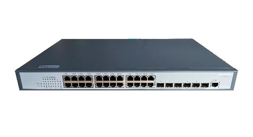 Switch Hikvision DS-3E3730 No administrado, L2/L3/L4, RJ-45 24, Gigabit Ethernet (10/100/1000), Gris