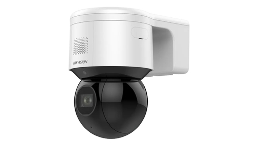 Cámara IP Hikvision DS-2DE3A404IWG-E 4 MP, Esférico, MicroSD, Interior y exterior, IP66, Negro, Blanco