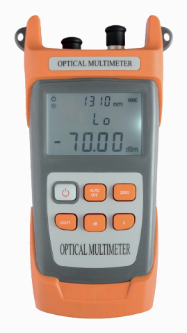 Medidor de Potencia para Fibra a“ptica (OPM) / Rango de Medicia³n de -50 a 26dBm Soporta Fibra Monomodo y Multimodo / Soporta funcia³n VFL / Compatible con Conectores SC, FC y ST