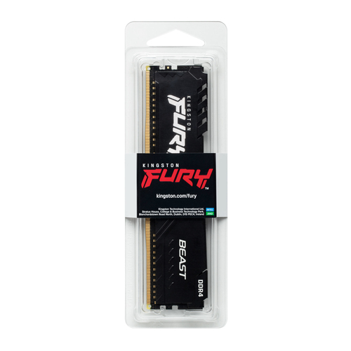 Miniatura 2 de Memoria RAM DIMM Kingston Technology FURY Beast 32GB DDR4, 3200 MHz, Negro