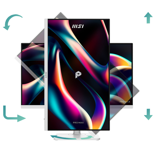 Miniatura 4 de Monitor MSI PRO MAX 241PHW E14 LCD, 23.8", Full HD, IPS, 144 Hz, 4 ms, Blanco