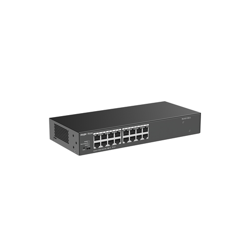 Miniatura 4 de Switch Ruijie Networks RG-ES116G-L No administrado, L2, RJ-45 16, Gigabit Ethernet (10/100/1000), Negro