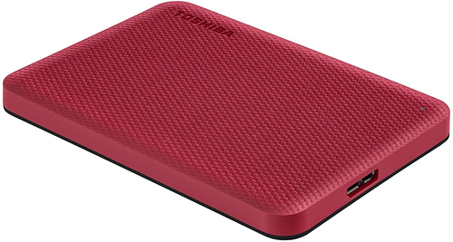 Miniatura 2 de Disco duro externo Toshiba Canvio Advance 2 TB, Micro-USB B 2.0/3.2 Gen 1 (3.1 Gen 1), Rojo