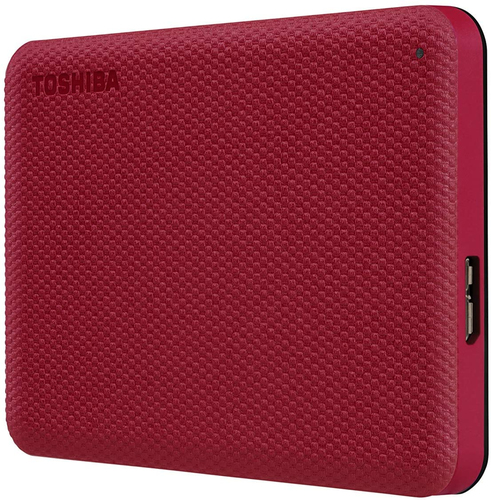 Miniatura 3 de Disco duro externo Toshiba Canvio Advance 2 TB, Micro-USB B 2.0/3.2 Gen 1 (3.1 Gen 1), Rojo