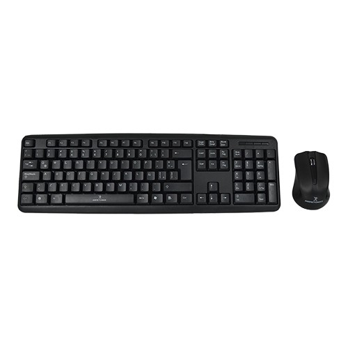 Miniatura 2 de Kit Teclado y Mouse Perfect Choice PC-201076 USB, Interruptor de membrana, Alámbrico, 1000 DPI, Negro