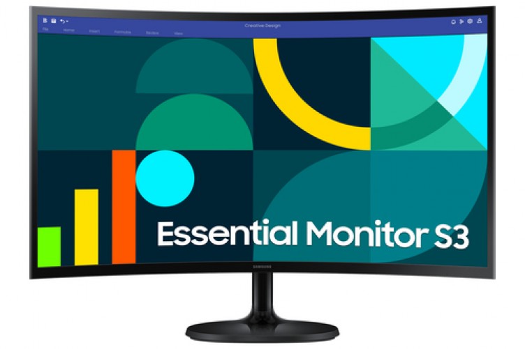 Monitor Samsung Essential Monitor LS27D360GALXZX LED, 27", Full HD, VA, 100 Hz, 4 ms, Negro