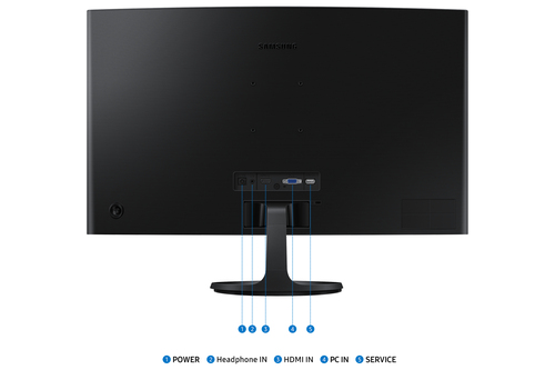 Miniatura 5 de Monitor Samsung Essential Monitor LS27D360GALXZX LED, 27", Full HD, VA, 100 Hz, 4 ms, Negro