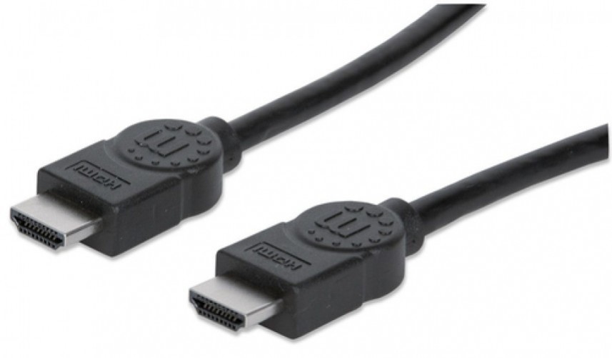 Cable Hdmi Manhattan Cable HDMI de Alta Velocidad 5 m, 10.2 Gbit/s, Negro