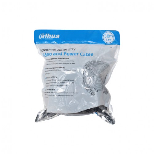 Cable BNC Dahua Technology DH-PFM942I-50-5 50 m, 3840 x 2160 Pixeles, Negro