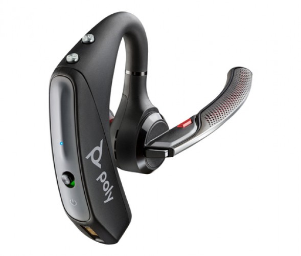 Miniatura 2 de Audífonos HP Poly Auriculares con Bluetooth Poly Voyager 5200 USB-A + adaptador BT700, 100 - 20000 Hz, 20 g, Negro
