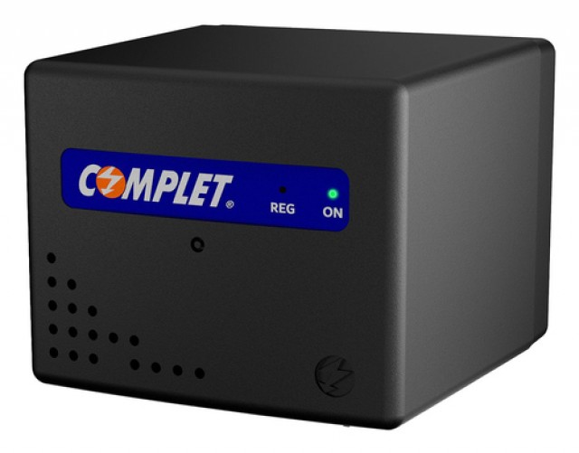 Regulador Complet RPLUS 1300 1.3 kVA / 650 W, Entrada 100 - 140 V, 8 salidas AC, Negro
